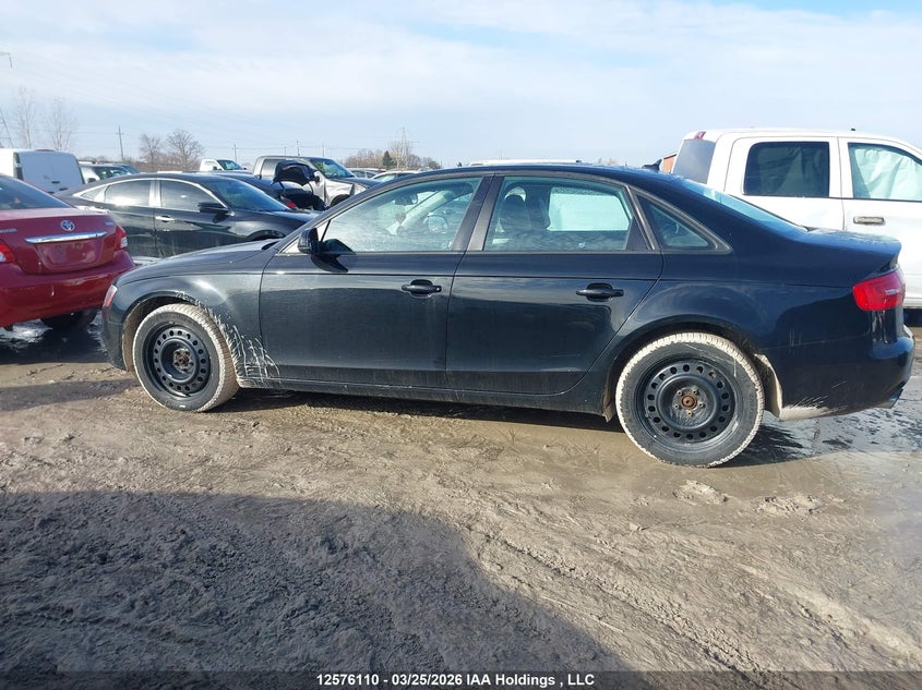 2014 Audi A4 Premium VIN: WAUBFCFL8EN014035 Lot: 12576110