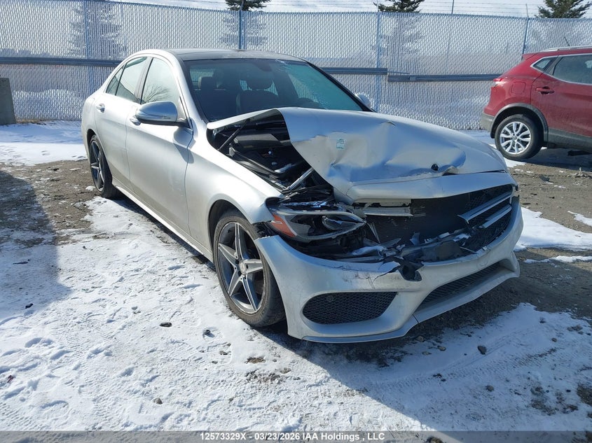55SWF4KB3FU061043 2015 Mercedes-Benz C 300 4Matic auction photo 1
