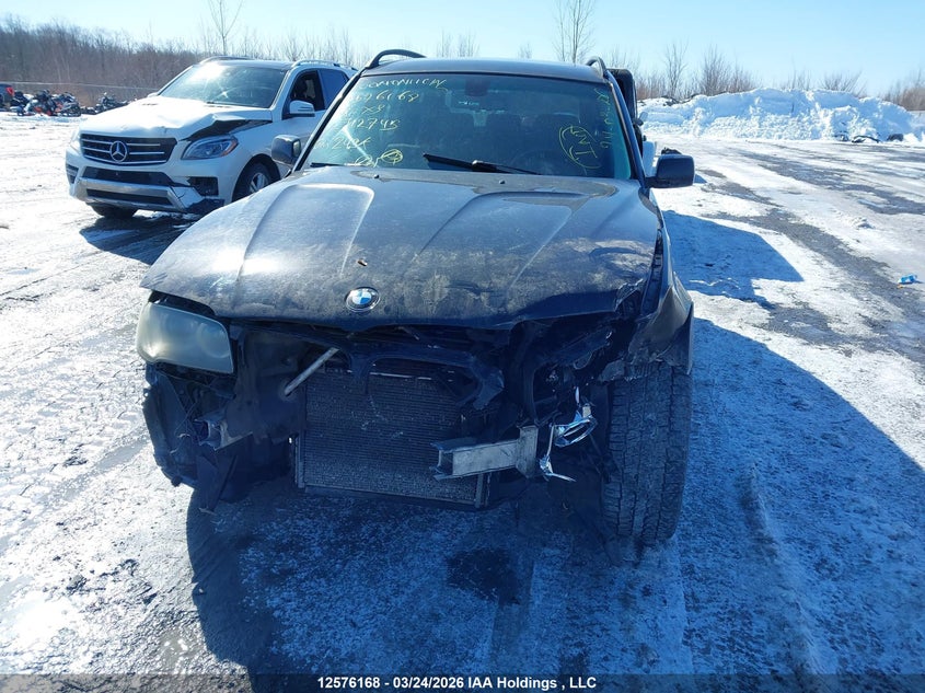 2008 BMW X3 3.0Si VIN: WBXPC934X8WJ12745 Lot: 12576168