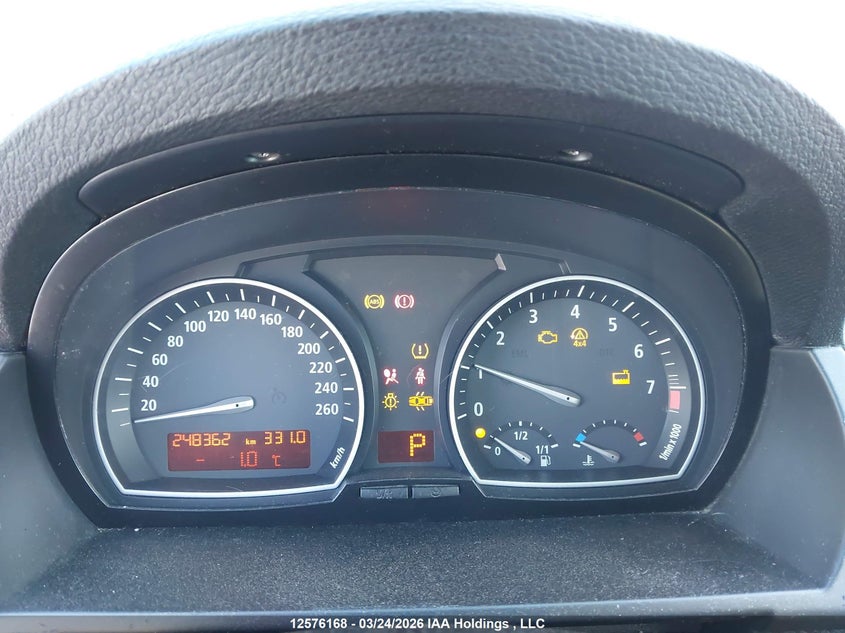 2008 BMW X3 3.0Si VIN: WBXPC934X8WJ12745 Lot: 12576168