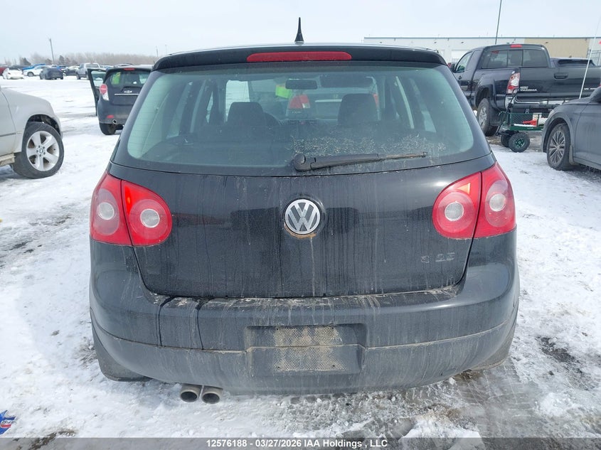 2007 Volkswagen Rabbit 5-Door VIN: WVWDR71K87W110012 Lot: 12576188