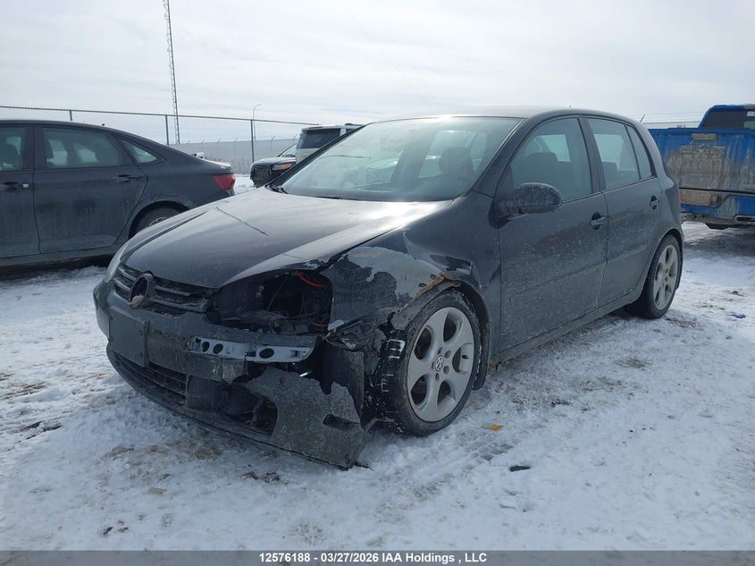2007 Volkswagen Rabbit 5-Door VIN: WVWDR71K87W110012 Lot: 12576188