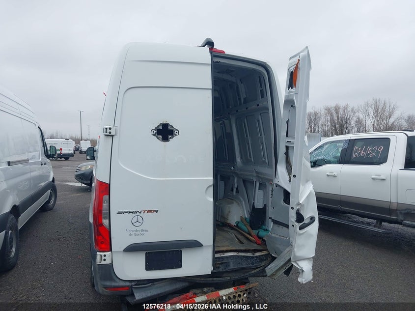 2019 Mercedes-Benz Sprinter 2500 High Roof V6 VIN: WD3BF1CD3KP022266 Lot: 12576218