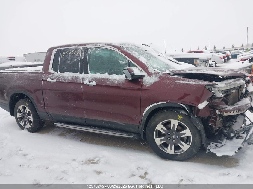 2017 Honda Ridgeline Touring VIN: 5FPYK3F72HB502578 Lot: 12576245