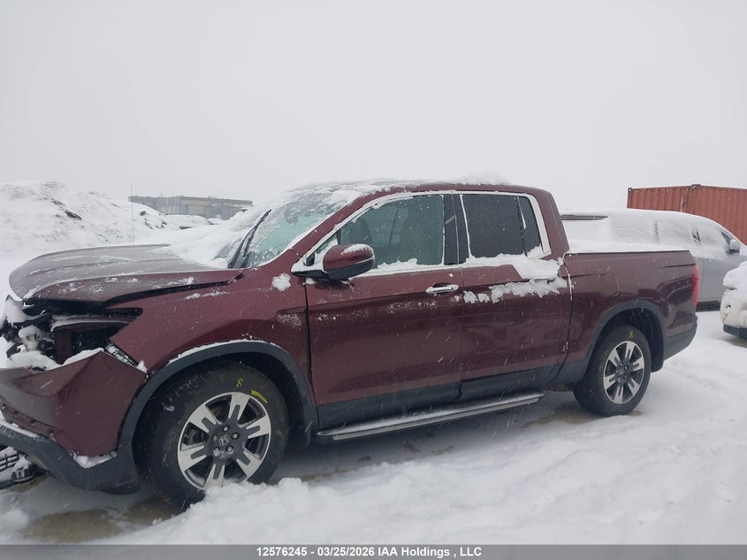 2017 Honda Ridgeline Touring VIN: 5FPYK3F72HB502578 Lot: 12576245