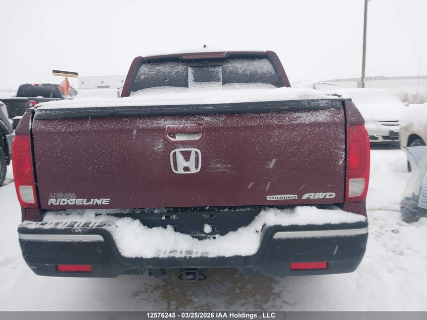 2017 Honda Ridgeline Touring VIN: 5FPYK3F72HB502578 Lot: 12576245