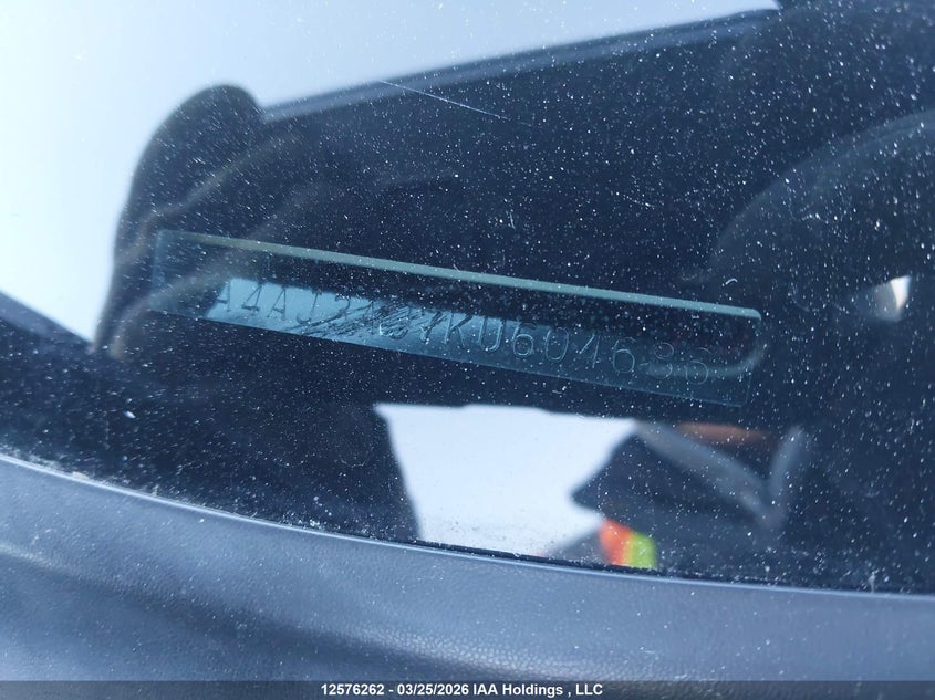 2019 Mitsubishi Rvr Se/Se Black Edition/Se Limited Edition VIN: JA4AJ3AU7KU604686 Lot: 12576262