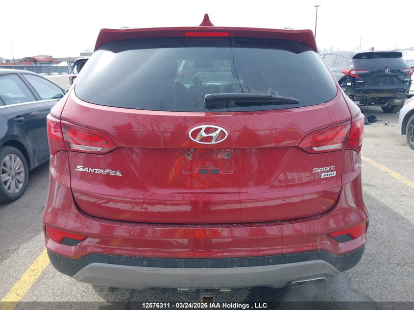 2017 Hyundai Santa Fe Sport 2.4 Se VIN: 5XYZUDLB7HG394960 Lot: 12576311