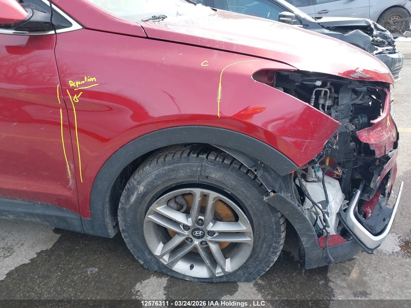 2017 Hyundai Santa Fe Sport 2.4 Se VIN: 5XYZUDLB7HG394960 Lot: 12576311