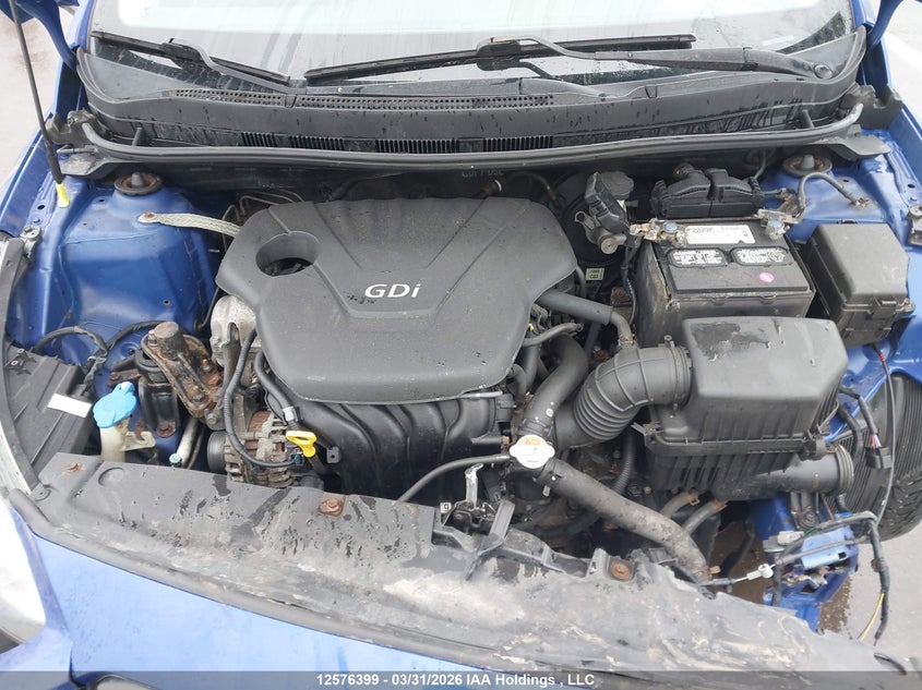 2013 Hyundai Accent Gls/Gs VIN: KMHCT4AE9DU301432 Lot: 12576399