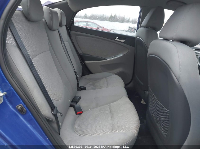 2013 Hyundai Accent Gls/Gs VIN: KMHCT4AE9DU301432 Lot: 12576399