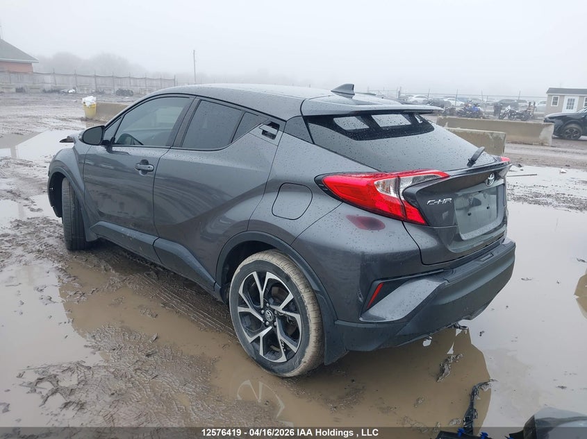 Vin: jtnkhmbx9l1086793, lot: 2971245, toyota c-hr xle premium 20203