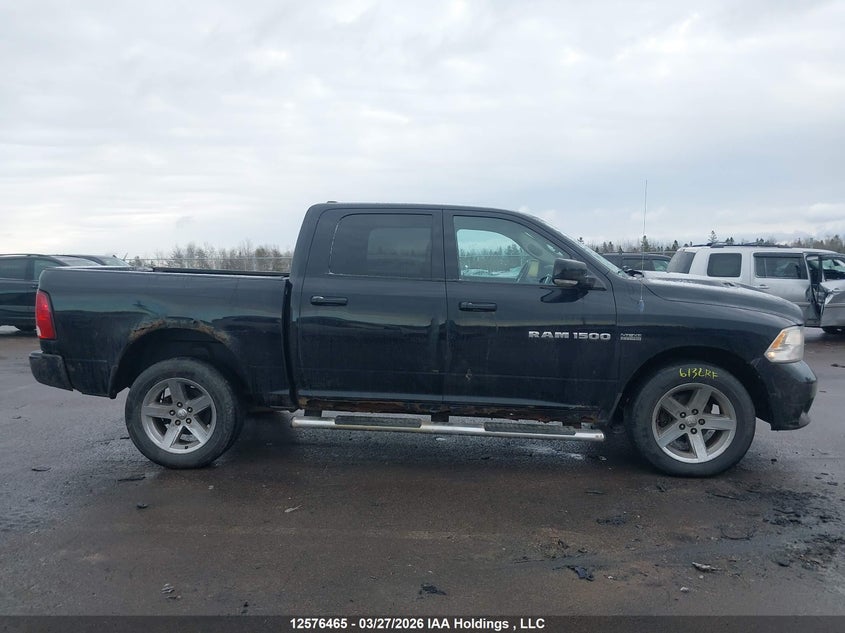 2012 Ram 1500 Sport VIN: 1C6RD7MT3CS337867 Lot: 12576465