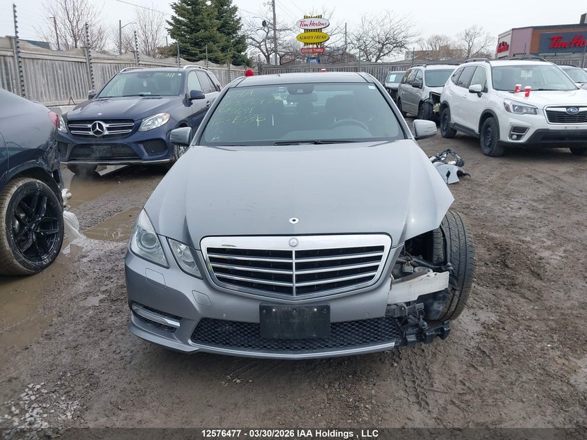 2012 Mercedes-Benz E 350 4Matic VIN: WDDHF8JB9CA543691 Lot: 12576477