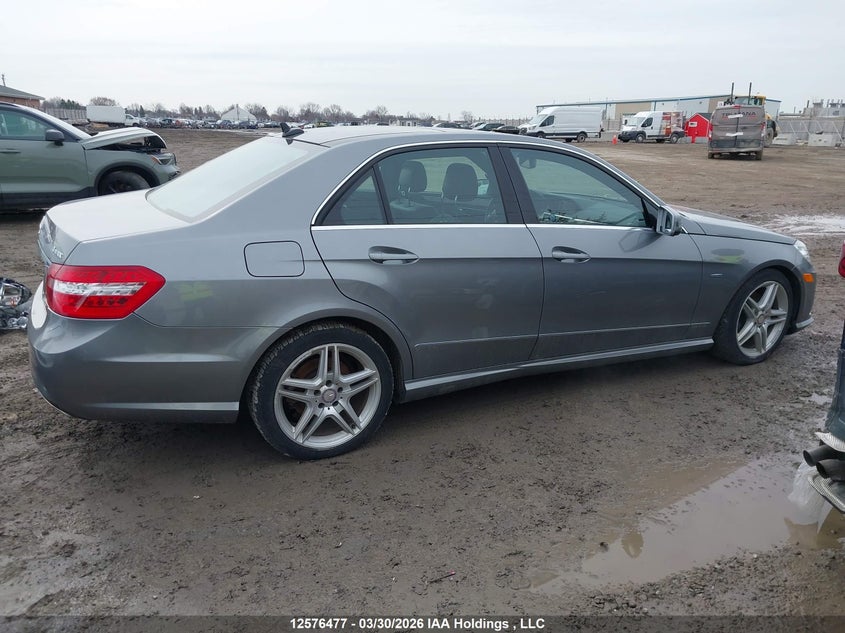 2012 Mercedes-Benz E 350 4Matic VIN: WDDHF8JB9CA543691 Lot: 12576477