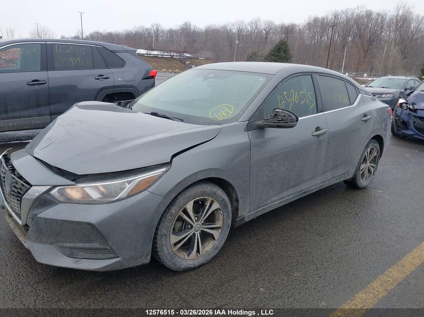 Vin: 3n1ab8cv0ny234322, lot: 2971363, nissan sentra sv 20222