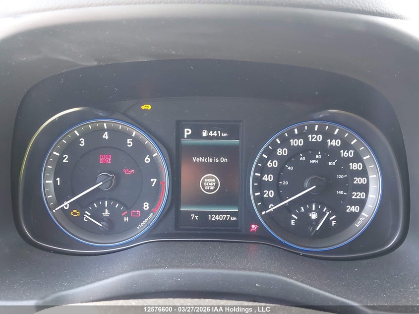 2021 Hyundai Kona Preferred Awd VIN: KM8K2CAA2MU712354 Lot: 12576600