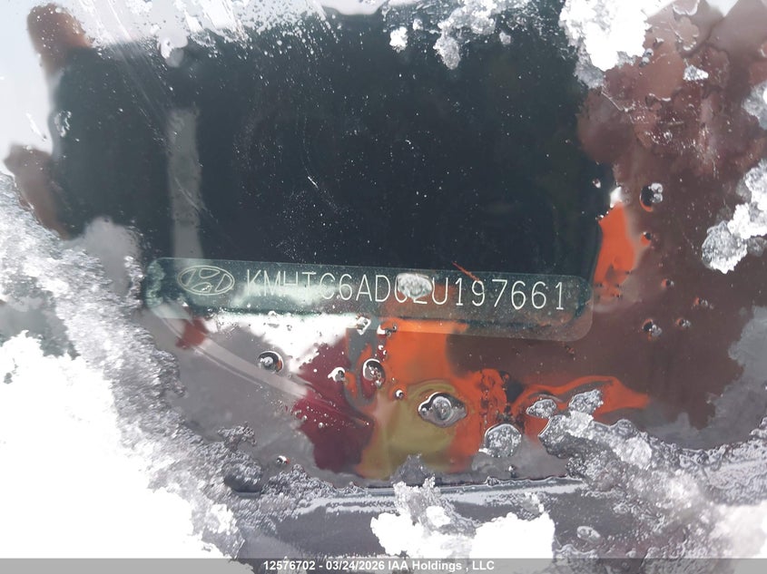 2014 Hyundai Veloster VIN: KMHTC6AD0EU197661 Lot: 12576702