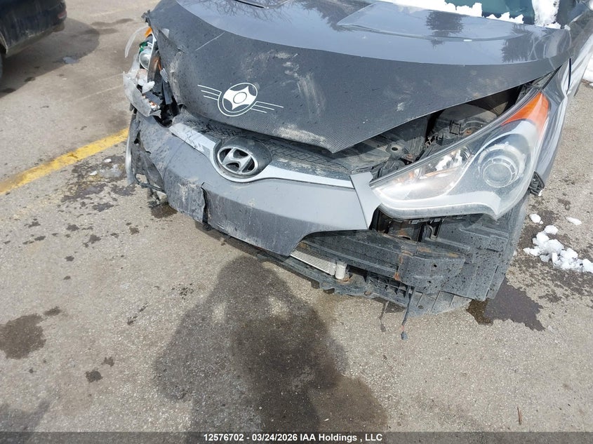2014 Hyundai Veloster VIN: KMHTC6AD0EU197661 Lot: 12576702