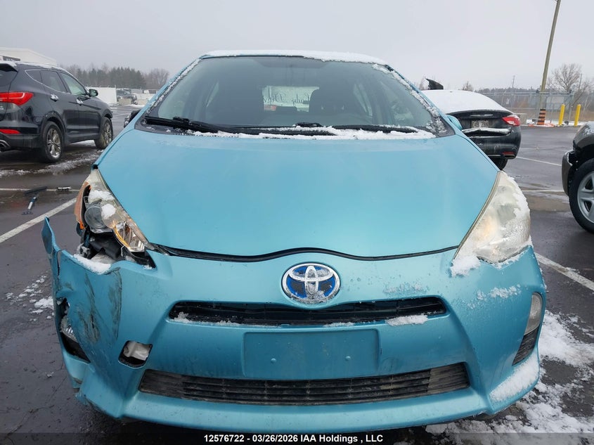 2012 Toyota Prius VIN: JTDKDTB30C1008927 Lot: 12576722