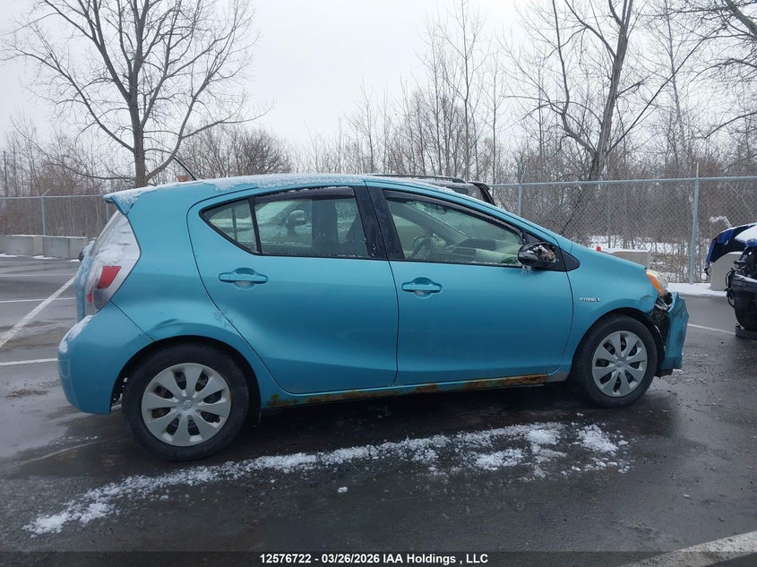 2012 Toyota Prius VIN: JTDKDTB30C1008927 Lot: 12576722