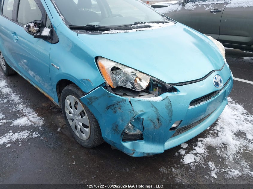 2012 Toyota Prius VIN: JTDKDTB30C1008927 Lot: 12576722