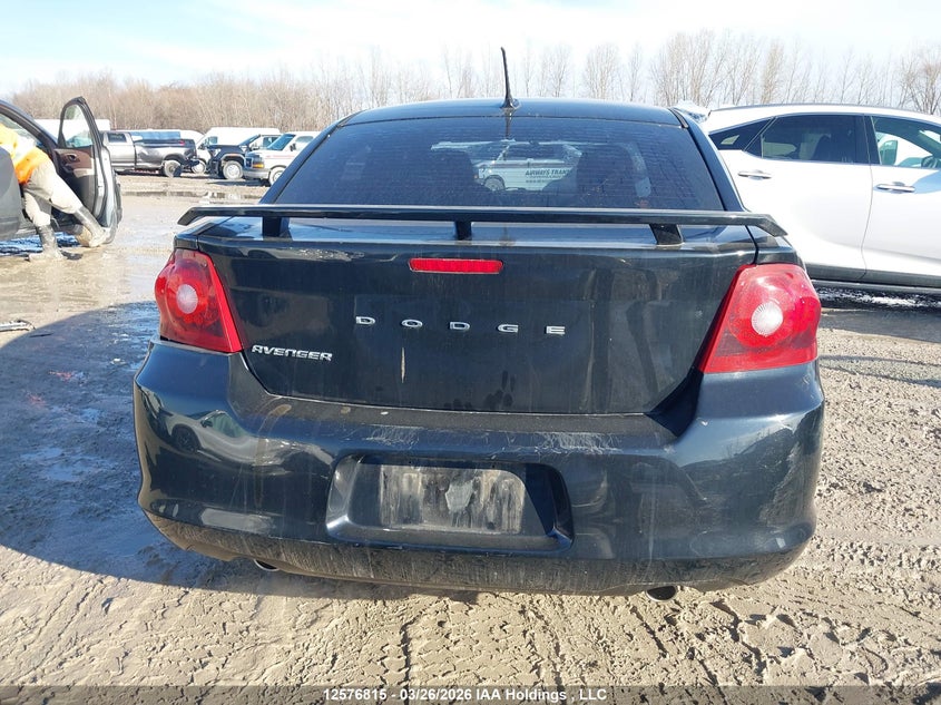 2013 Dodge Avenger Se VIN: 1C3CDZAG6DN720417 Lot: 12576815