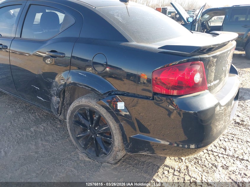 2013 Dodge Avenger Se VIN: 1C3CDZAG6DN720417 Lot: 12576815