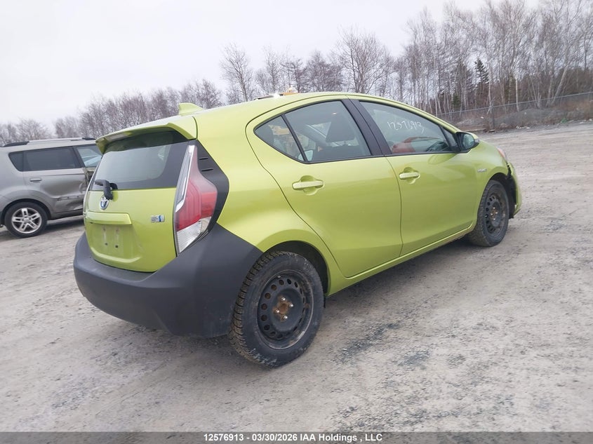 Vin: jtdkdtb30g1115952, lot: 2971794, toyota prius 20164
