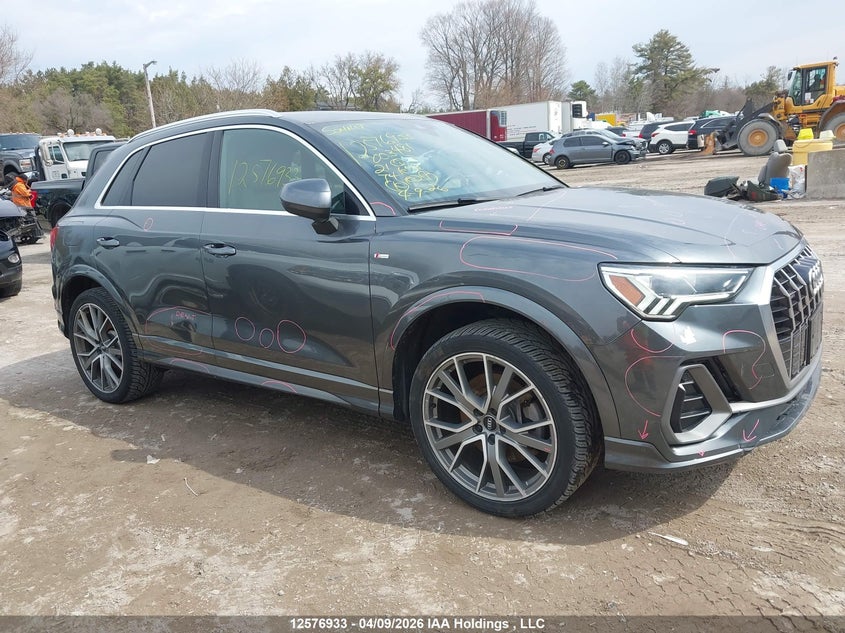 2021 Audi Q3 45 Progressiv VIN: WA1EECF35M1003481 Lot: 12576933