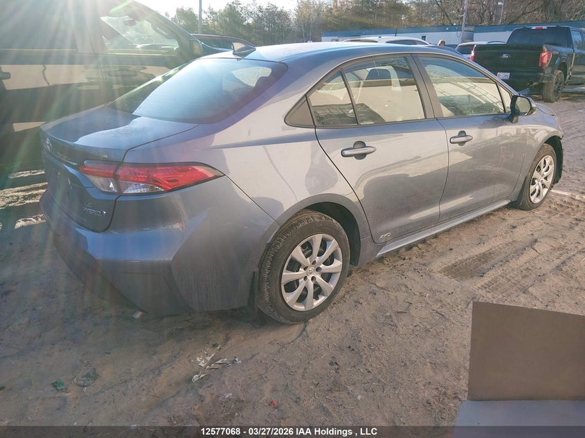 Vin: jtdbdmhe1p3000344, lot: 2971954, toyota corolla le/se/night shade 20234