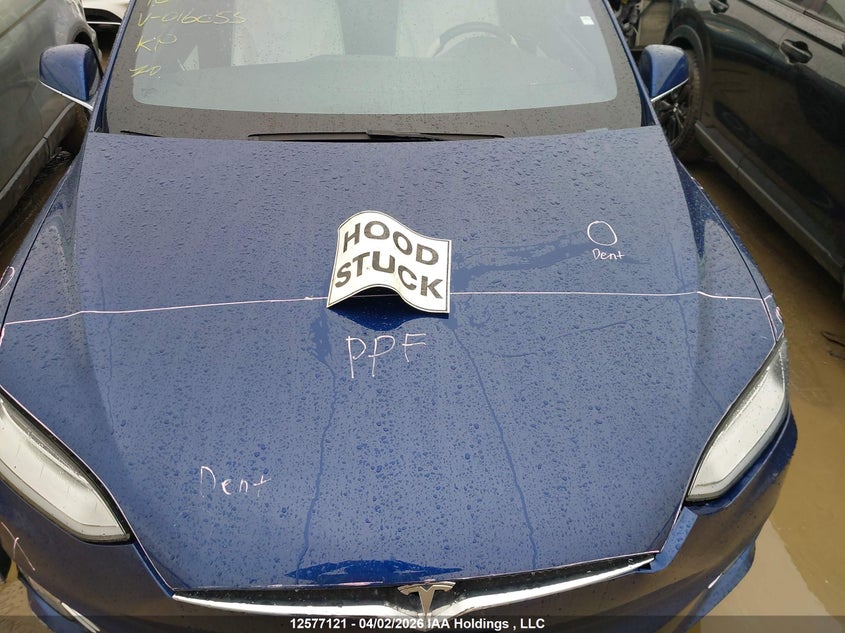 2016 Tesla Model X 60D/70D/75D/90D/P100D VIN: 5YJXCBE25GF016055 Lot: 12577121