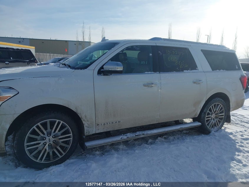 2023 Ford Expedition Max Platinum VIN: 1FMJK1M82PEA59838 Lot: 12577147