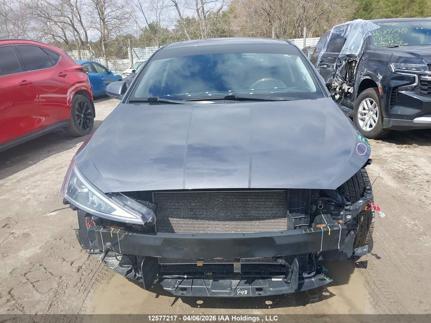2019 Hyundai Elantra VIN: KMHD74LFXKU879485 Lot: 12577217