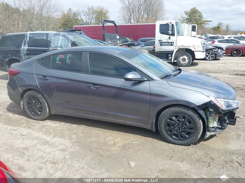 2019 Hyundai Elantra VIN: KMHD74LFXKU879485 Lot: 12577217