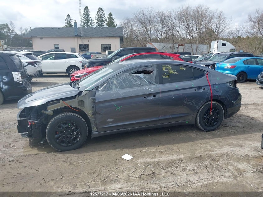 2019 Hyundai Elantra VIN: KMHD74LFXKU879485 Lot: 12577217