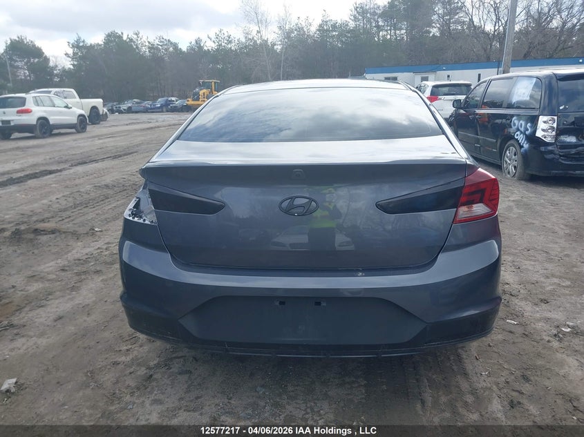 2019 Hyundai Elantra VIN: KMHD74LFXKU879485 Lot: 12577217