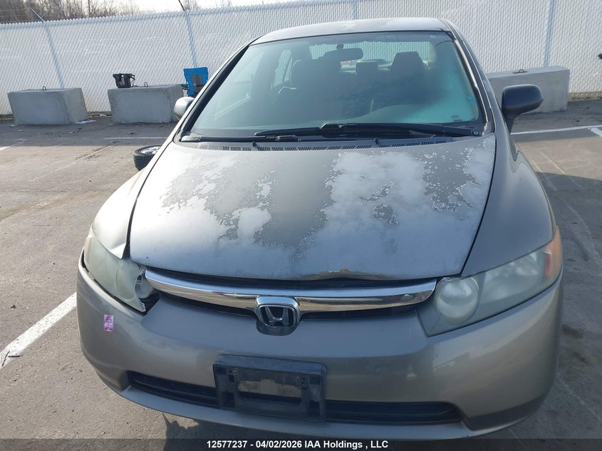 2007 Honda Civic Dx VIN: 2HGFA16387H007512 Lot: 12577237