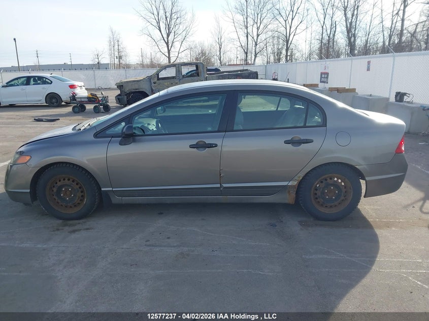 2007 Honda Civic Dx VIN: 2HGFA16387H007512 Lot: 12577237