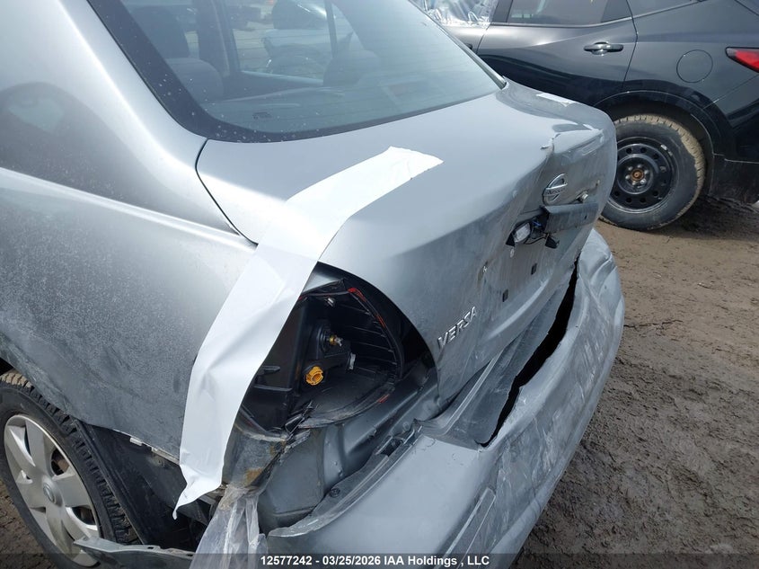 2011 Nissan Versa S/Sl VIN: 3N1CC1AP7BL497188 Lot: 12577242