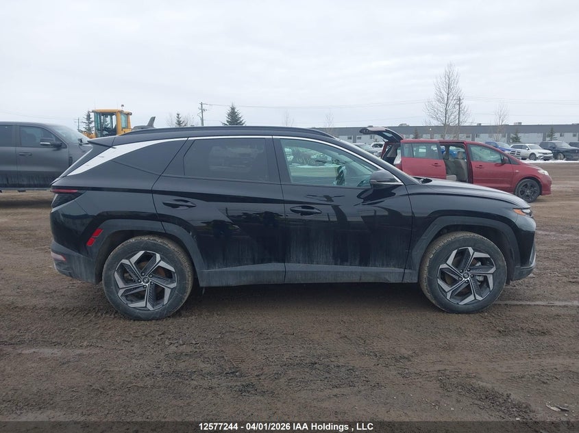 2022 Hyundai Tucson Luxury Hybrid Awd VIN: KM8JCCA14NU059455 Lot: 12577244