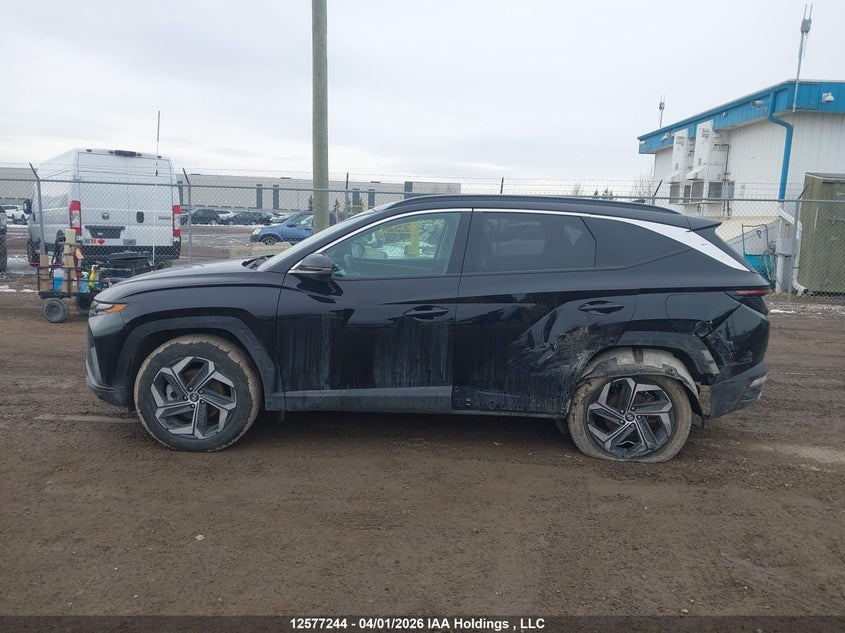 2022 Hyundai Tucson Luxury Hybrid Awd VIN: KM8JCCA14NU059455 Lot: 12577244