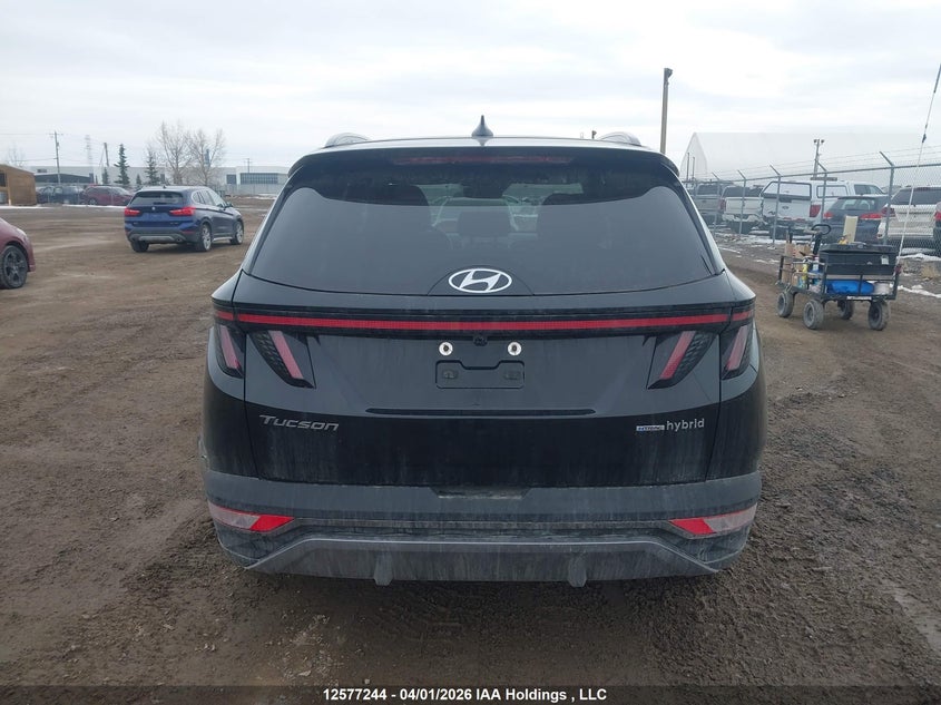 2022 Hyundai Tucson Luxury Hybrid Awd VIN: KM8JCCA14NU059455 Lot: 12577244
