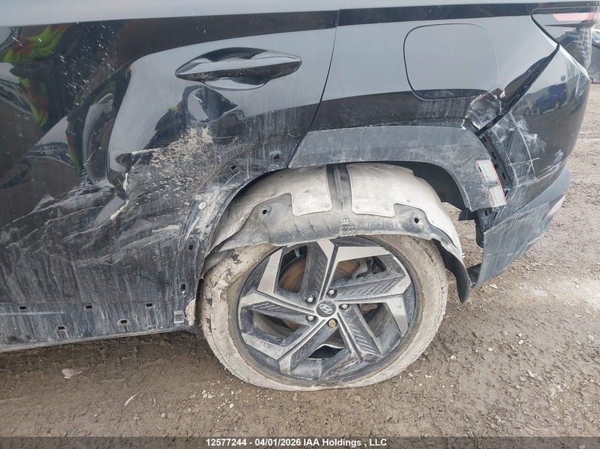 2022 Hyundai Tucson Luxury Hybrid Awd VIN: KM8JCCA14NU059455 Lot: 12577244