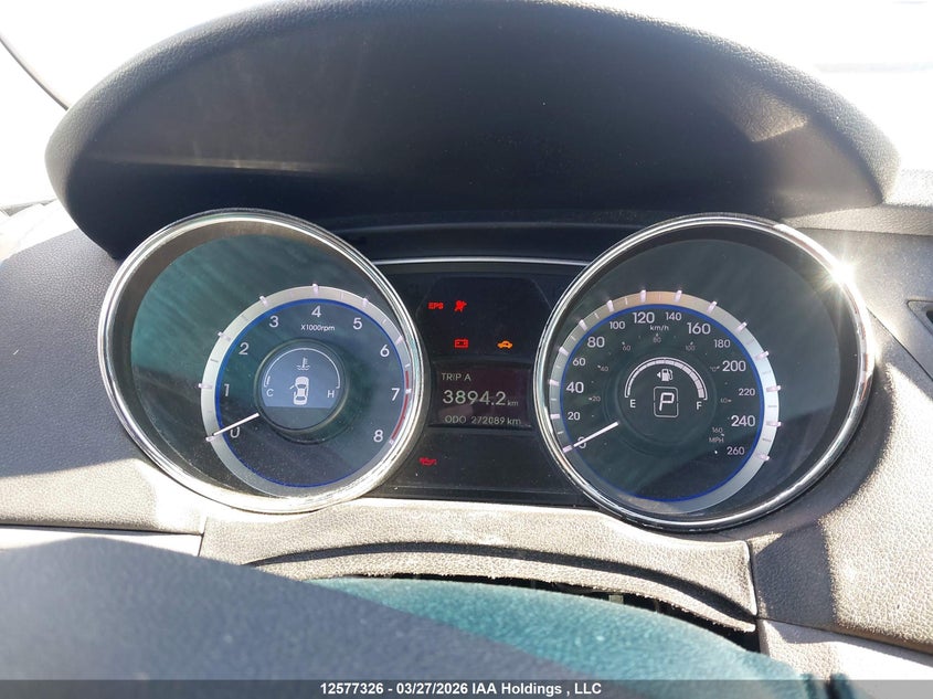 2011 Hyundai Sonata Gls VIN: 5NPEB4AC9BH004568 Lot: 12577326