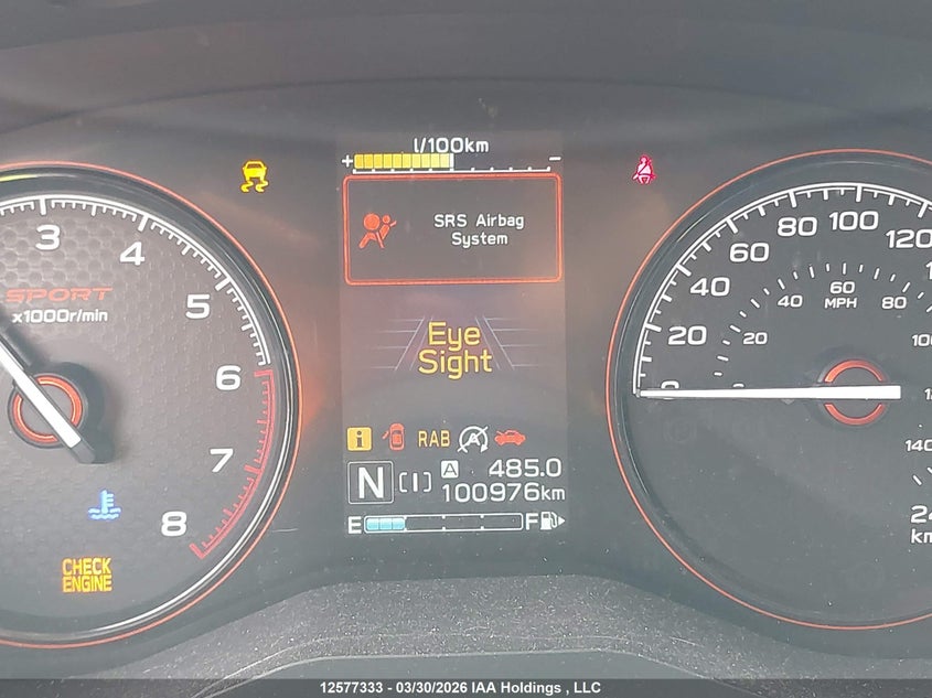 2020 Subaru Forester VIN: JF2SKEMC2LH504254 Lot: 12577333