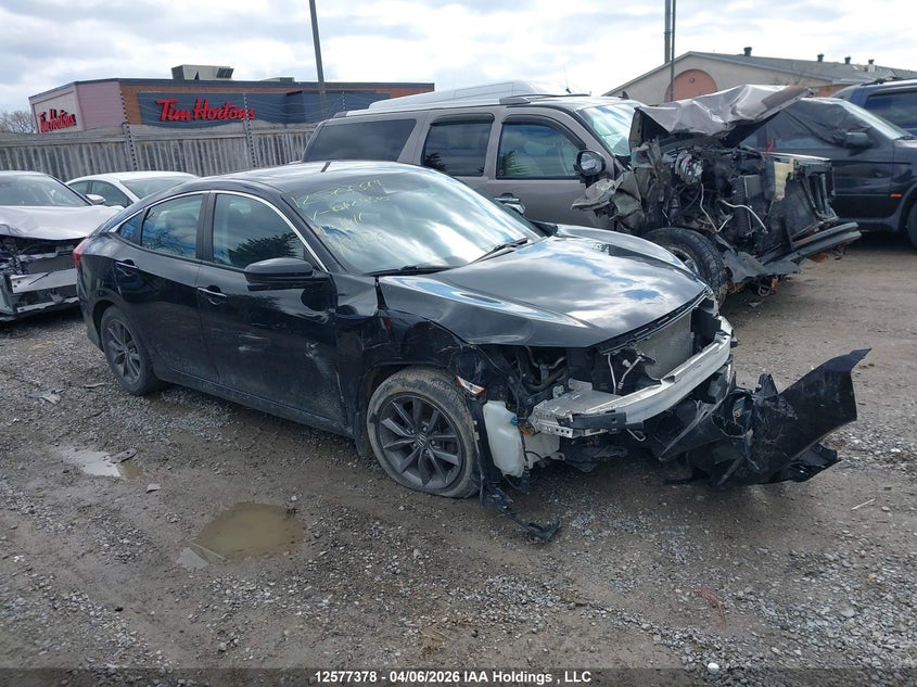 2021 HONDA CIVIC EX 4DR