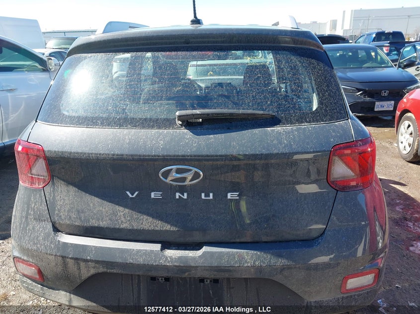 2024 Hyundai Venue Sel/Limited VIN: KMHRC8A33RU320646 Lot: 12577412