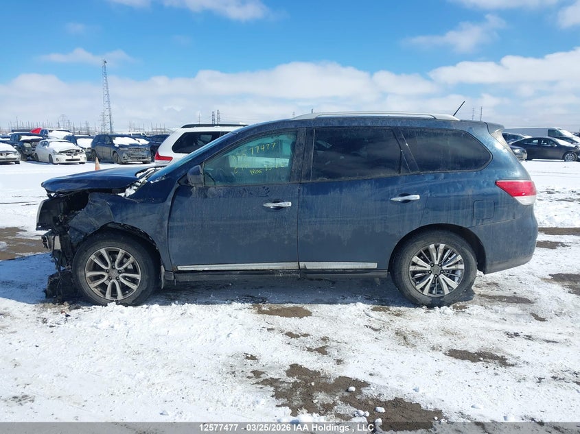 2015 Nissan Pathfinder S/Sv/Sl/Platinum VIN: 5N1AR2MM0FC704382 Lot: 12577477
