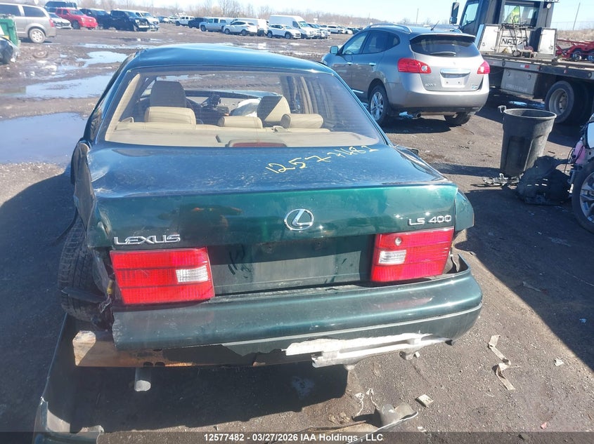 1999 Lexus Ls 400 VIN: JT8BH28F1X0145708 Lot: 12577482